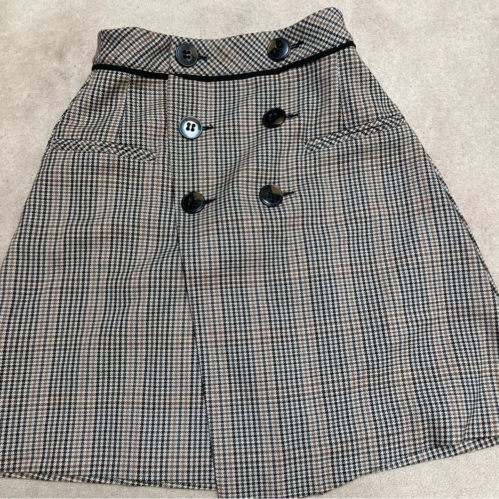 Zara plaid mini skirt - size XS